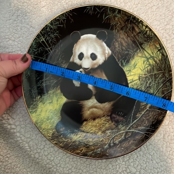 The Panda Will Nelson Vintage Last of Their Kind: The Endangered Species Plate - Picture 15 of 16